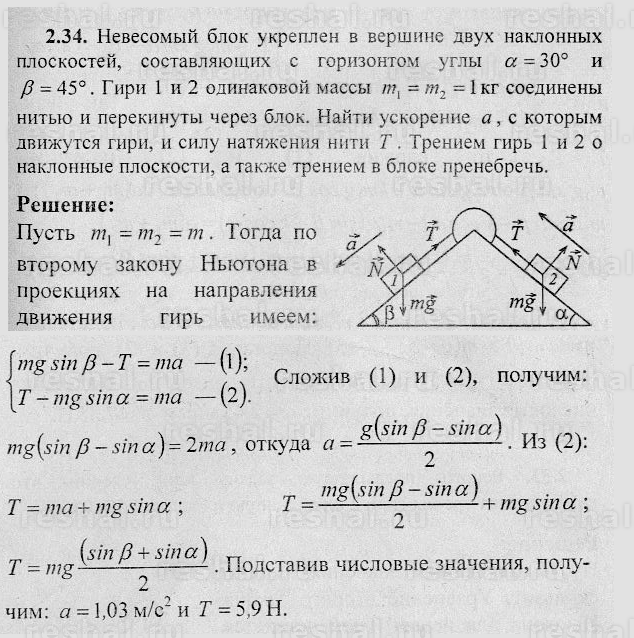 На рисунке 24 13 схематически изображены несколько наклонных плоскостей